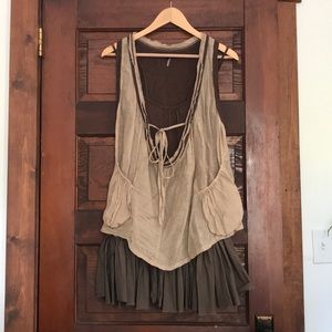 A two piece tank dress for all your festival needs